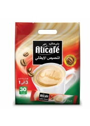 علي كافيه روست 3 في 1 قهوة فورية 16.5 غرام حزمة من 30