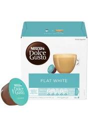 Nescafe Dolce Gusto Flat White Coffee, 16 Capsules