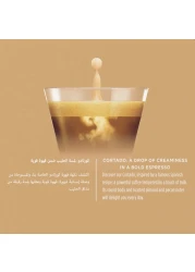 Nescafe Dolce Gusto Espresso Macchiato Cortado Coffee, 16 Capsules