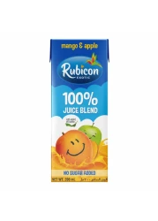 روبيكون NSA مشروب مانغو وتفاح 200 ملل × حزمة 4
