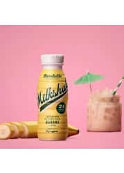 باربيلز بروتين ميلك شيك بالموز 330 ملل