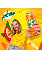 ميرندا مشروب فوار غازي بالبرتقال علب صغيرة 155 ملل حزمة من 15