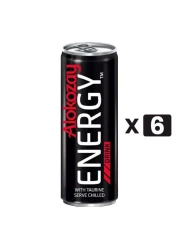 Alokozay Energy Drink 250ml Pack of 6