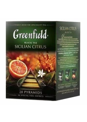 Greenfield Sicilian Citrus Black 20 Tea Bags