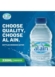 Al Ain Low Sodium Bottled Drinking Water 330ml Pack of 24