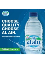 Al Ain Bottled Drinking Water 500ml Pack of 12