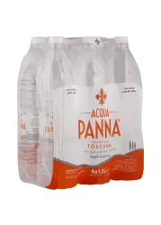Acqua Panna Toscana Natural Mineral Water 1.5L Pack of 6