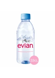 إيفيان مياه طبيعية معدنية بسعة 330 ملل.