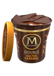 ماغنوم آيس كريم بكراميل مملح مزدوج 440 ملل