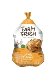 فارم فريش دجاج كامل مجمد 1.2 كغ حزمة من 10