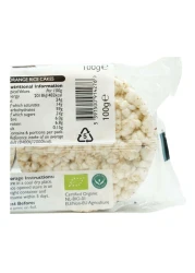 بونالون كعك الأرز العضوي بالشوكولاته الداكنة والبرتقال 100 غرام