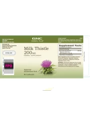 GNC Herbal Plus Milk Thistle (200mg)