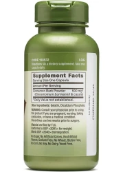 GNC HERBAL PLUS CINNAMON BARK 500 MG