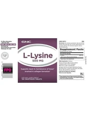 GNC L-LYSINE 500 MG