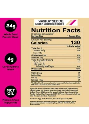 REDCON1 Redcon1 Mre Lite (Strawberry Shortcake) 30 Servings, Animal Based Protein, Contains No Whey, No Bloating, Keto Friendly, 2G Sugar, 24G Protein Protein Meal Replacement By