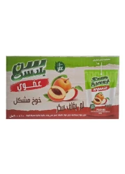 صانبلاست عصير الخوخ العضوي الخالي من السكر 200 ملل، حزمة من 10