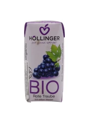 Hollinger Bio Organic Red Grape Juice 200ml Pack of 3