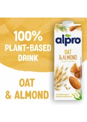 Alpro Oat Almond Drink, 100% Plant Based, Lactose &amp; Dairy Free 1L