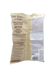 Benlian Gluten-Free Sour Cream Chive Flavoured Corn And Brown Rice Chips 60g