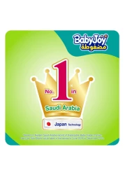 Baby Joy Compressed Diamond Diapers Medium Size 3 6-12kg Jumbo Pack 52 Diapers