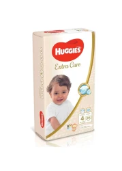 هيوجيز إكسترا كير حفاضات مقاس 4 8-14 كغ حزمة جامبو من 68