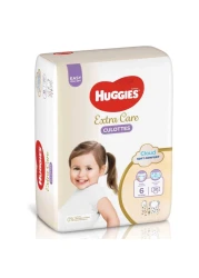 Huggies Extra Care Soft Cloud Culottes Baby Diaper Pants Size 6 15-25kg 30 Pants
