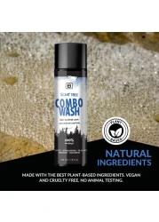 Natural and Organic Scent Free Combo Wash - EWG VERIFIED &trade; Cruelty Free Vegan Unscented. Free of harsh ingredients such as parabens and sulfates.