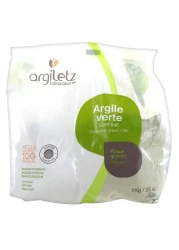 Argiletz Green Clay Surfine 22Lb1Kg 100 sourced and produced in France