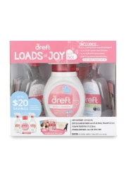 Baby Gifts Set by Dreft Baby and Mom Gift Set with Liquid Laundry Detergent Laundry Stain Remover Stain Remover Pen All Purpose Cleaner Spray Great for Baby Showers