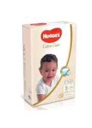 Huggies Extra Care Diapers Size 3 4-9kg Jumbo Pack 76 Diapers