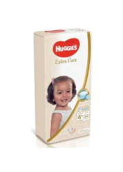Huggies Extra Care Diapers Size 4 Plus 10-16kg Jumbo Pack 64 Diapers