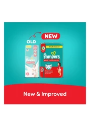 بامبرز حفاضات للحماية من الطفح الجلدي مقاس 5 من 12 إلى 18 كغ حزمة اقتصادية من 22