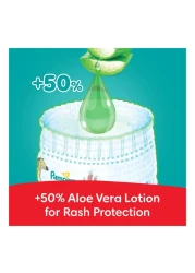 بامبرز حفاضات للحماية من الطفح الجلدي مقاس 7 17 كغ + حزمة جامبو من 40