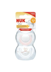 Nuk Star Silicone Soother 0 to 6 Months
