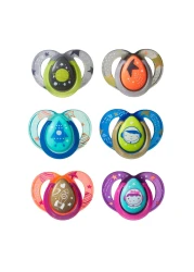 Tommee Tippee Closer To Nature Night Time Soother TT43336264 Blue Pack of 2