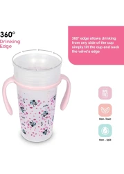 Disney Mickey Mouse 360&deg; Double Handle Training Sipper With Lid Multicolour