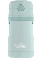 THERMOS BABY 10 ounce Stainless Steel Vacuum Insulated Straw Bottle Mint