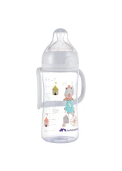Bebeconfort Emo Polypropylene Bottle Whandle 270ml White