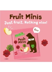 Bear Dino Paws Strawberry And Apple Pure Fruit Snacks 20g