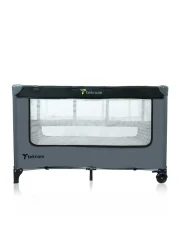 Teknum Astronaut Playard and Cot Grey