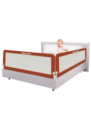 BabySafe - Safety Bed Rail XL - (150x42cm) Brown