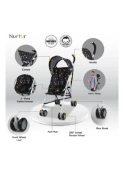 نورتورعربة أطفال مع مظلة B801FT-NR3 بمقاس 45×59×95 سم