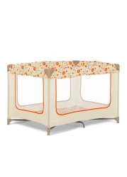 Dream On Me Zodiak Portable Playard with Carry Bag Shoulder Strap Beige