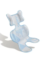 TEKNUM Breathable 3D Mesh Liner / Pad for Baby Stroller / Car Seat / High Chair / Cradle - Blue