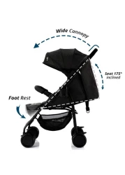 Teknum Trip Plus Stroller Black