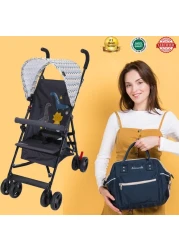 Teknum - Eco Stroller &amp; Bag Combo - Yellow wave