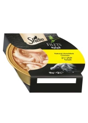 Sheba Natural Shredded Chicken Fillets Wet Food for Cats, 60g Pack of 16