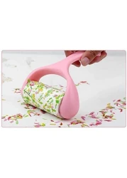 Generic Lint Roller, Super Sticky Pet Hair Remover Kit With 9 Refills, Adhesive Lint Brush For Clothes,Carpet, Car Seats, Dust,Dogs, Cats