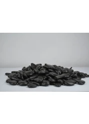 Vsell24&trade; Black Stones 1-2 cm - Decorative Stones for Garden Landscaping, Aquariums, and Craft Projects 20 KG