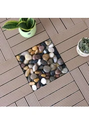 Polished Indian Stone 10 kg (1-2cm) Aquarium Pebbles Natural Gravel Fish Tank Stones